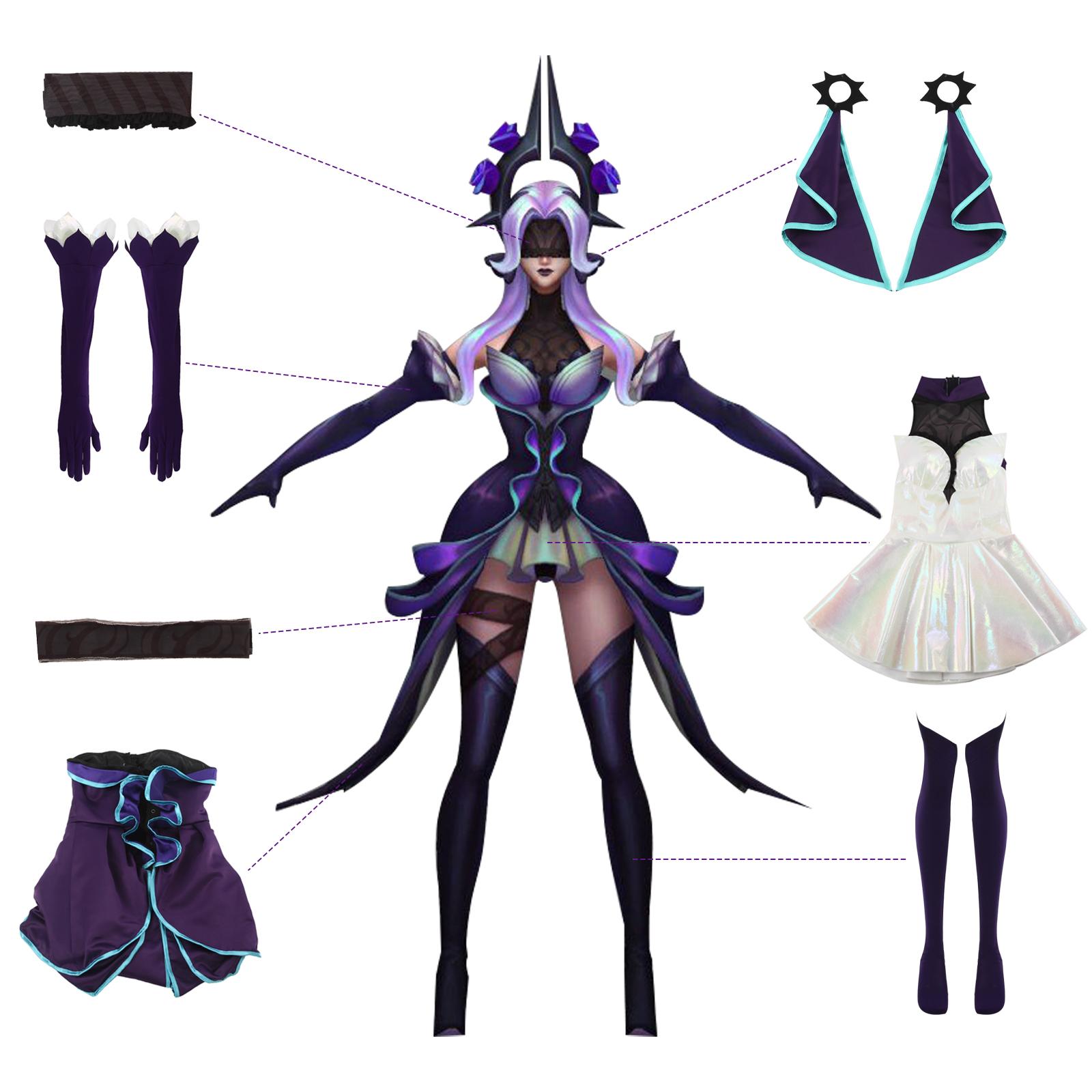 Lol Withered Rose Syndra Cosplay Costume Cosplay Costumes Store